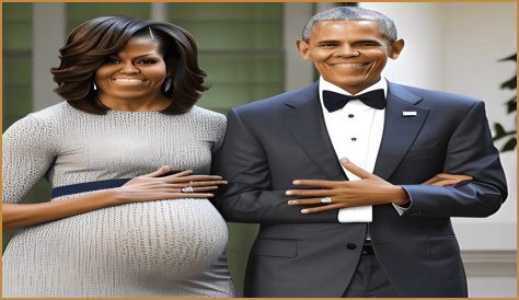 Captivating Moments: Michele Obama's Pregnancy Pictures